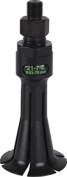 Kukko Innenauszieher mit segmentierten Greifkanten, Innendurchmesser des Kugellagers: 63-78 mm, 21-7-E