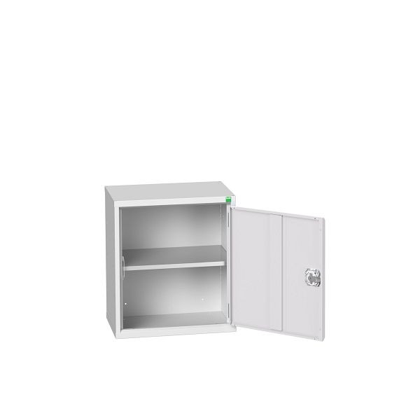 bott verso Economy Schrank, mit 1 Fachboden, BxTxH: 525 x 350 x 600 mm, Lichtgrau / Lichtgrau, 16929001.16