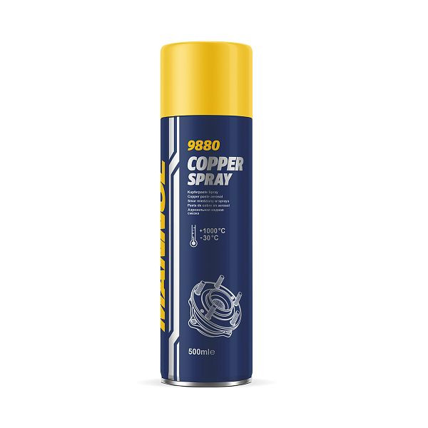 MANNOL Copper Spray, Schmiermittel, VE: 500ml, 9880, 4036021955735