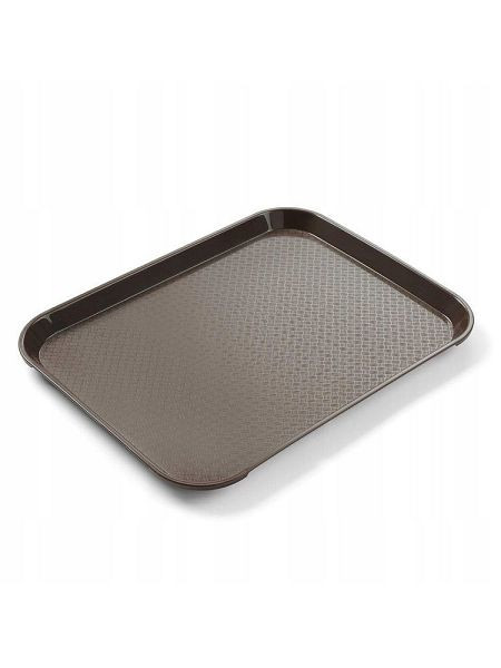 Hendi Serviertablett, LxBxH: 265x345x20 mm, Braun, Fast Food Tablett, 878743