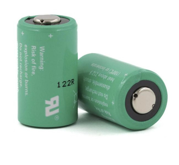 VARTA Lithium-Batterie CR1/2AA 3V für das, elektronische Codeschloss Flexo, Markenbatterie, VE: 2 Stück, 348620