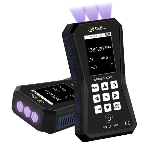 PCE Instruments UV-Stroboskop, UV-Licht (380 bis 390 nm), PCE-LES 103UV-385