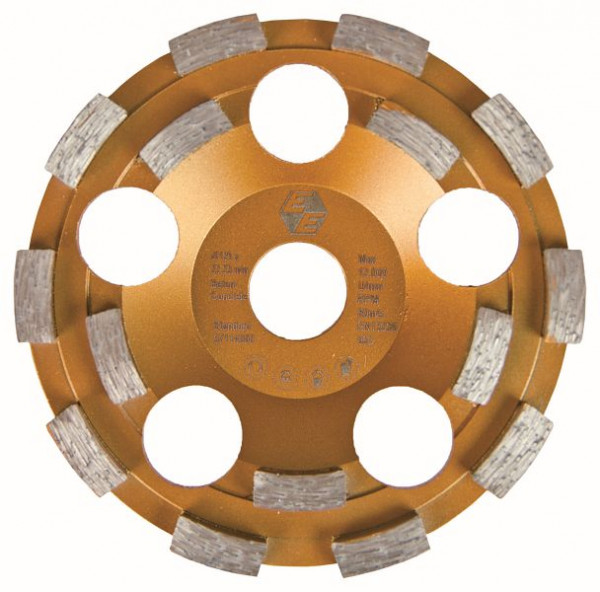 Eibenstock Diamant-Schleifteller Beton „Standard“, Ø 125 mm, 37114000