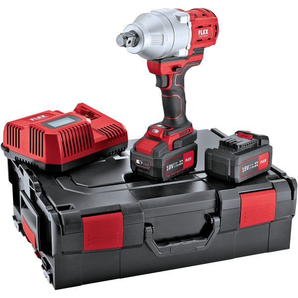 FLEX Akku-Schlagschrauber 18,0 V IW 3/4" 18.0-EC/5.0 Set, 492647
