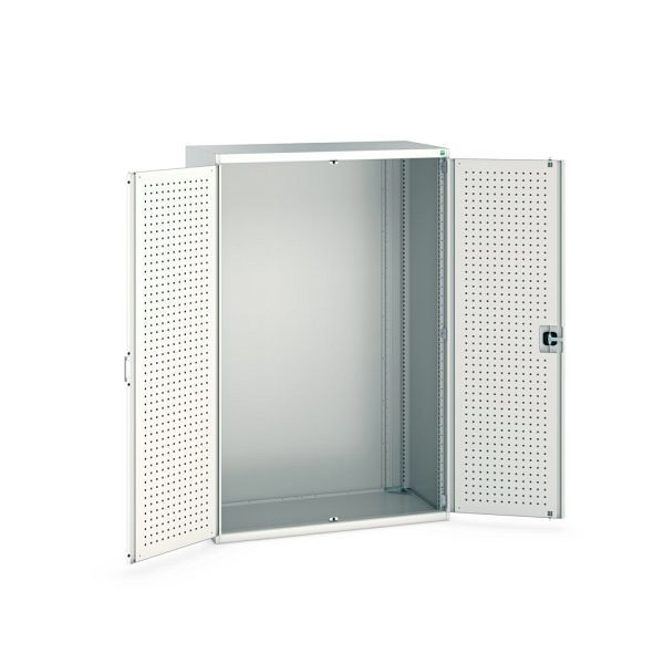 bott cubio Flügeltürschrank, BxTxH: 1300x650x2000mm, RAL 7035, Lichtgrau, 40022019.16V