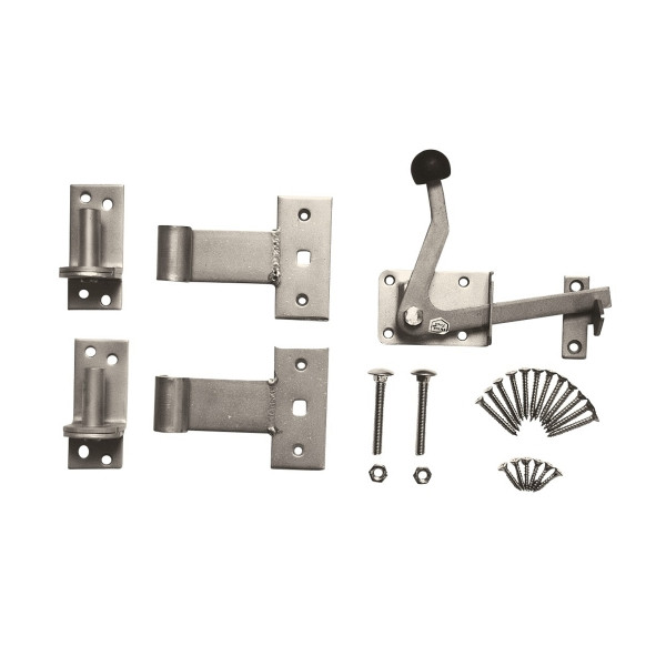 T&J Gartentorbeschlag V2A Edelstahl, 33043, 4024785330431