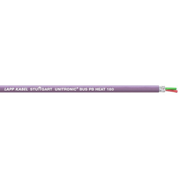 LAPP Busleitung UNITRONIC® BUS PB HEAT 180 1X(2X0,64), VE: 500 Meter, 3031981/500