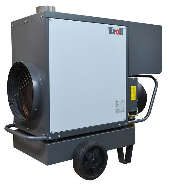 Kroll Mobiler Warmlufterzeuger mit Universalölbrenner, Typ: M50U, Leistung: 46 kW, 056382