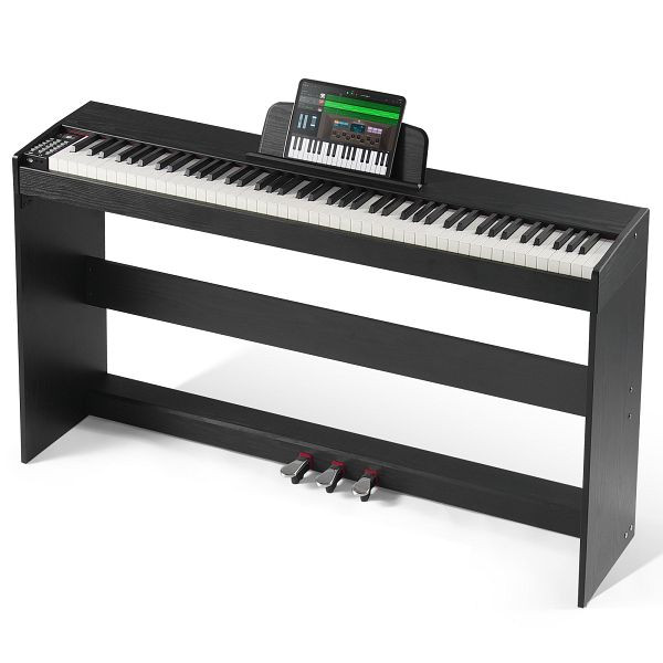 VEVOR 88 Tasten Digitalpiano Elektrisches Klaviere Doppeltastatur 1317x320x785mm, YTSZCGQ88JXTDCC4JV2