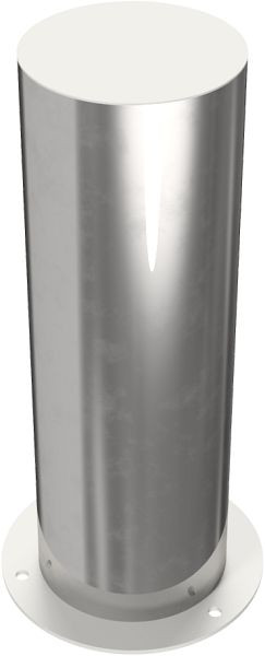 Schake Edelstahlpoller Ø 204 mm, für Dübel Befestigung mit Bodenplatte Ø 300 mm, Gesamtlänge ca. 600mm, 40204P