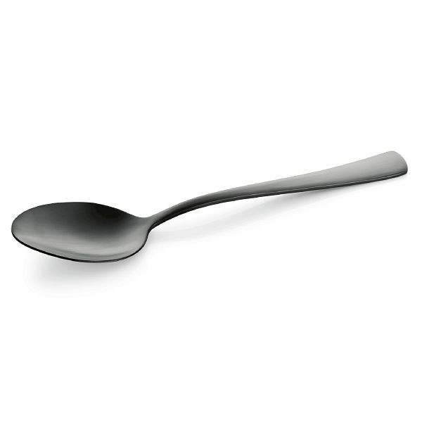 WAS Menülöffel Hamburg-Fresh, Chromstahl, mit schwarz matter PVD Beschichtung, VE: 12 Stück, 620002