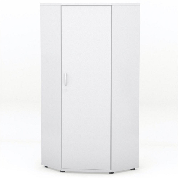 Deskin Eckschrank MULTI M pro, Dekor: Lichtgrau, BxHxT: 800 x 1860 x 800 mm, 258446