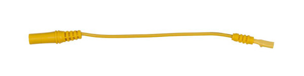 KS Tools 4,0 mm Eingangsbuchse auf 3,0 mm Prüfadapterbuchse flach (gelb), 150.0964