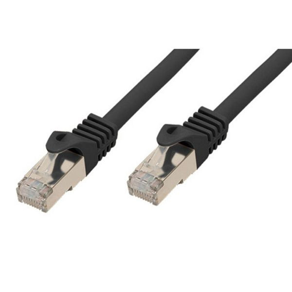 shiverpeaks BASIC-S, RJ45 Patchkabel S/FTP, PIMF, Rohkabel CAT 7 Halogenfrei, schwarz, 30,0m, BS75530-S