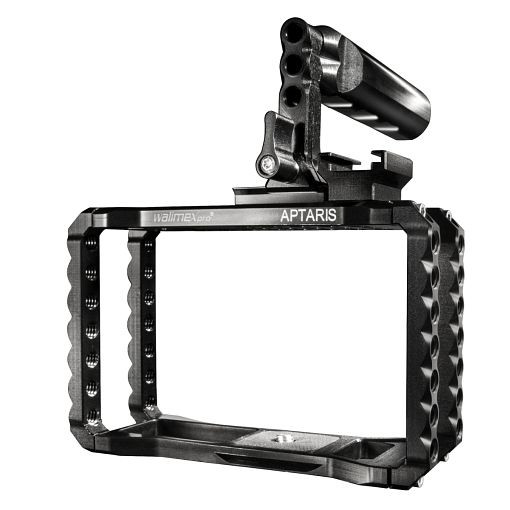 Walimex pro Aptaris für Nikon 1, Blitzschuhadapter, Handgriff, 2x Tragegurtösen, 6x Schraube, 1019737