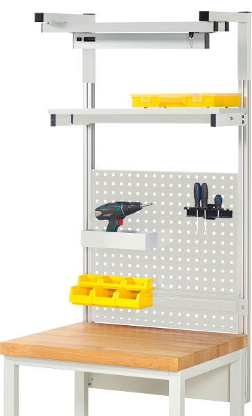 RAU System-Aufbau - Komplettset 04, für Produktbreite 750 mm, RAL7035/RAL7035, EE-BW-KS-04-0750.12