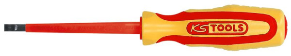 KS Tools ERGOTORQUE VDE Schlitz-Schraubendreher, 4mm, 117.0508