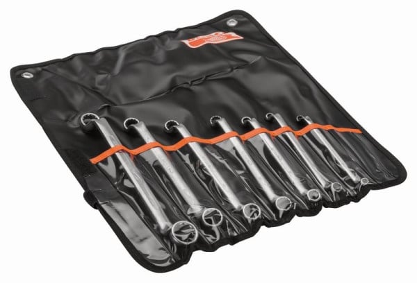 Bahco Doppelringschluessel-Satz, Gesamtlänge 345 mm, 2Z/7T, 7314150217373