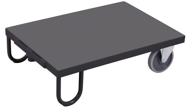 VARIOfit Rollplatte, Ladefläche: 895 x 495 mm, RAL 7016 anthrazitgrau, zu-1109/AG
