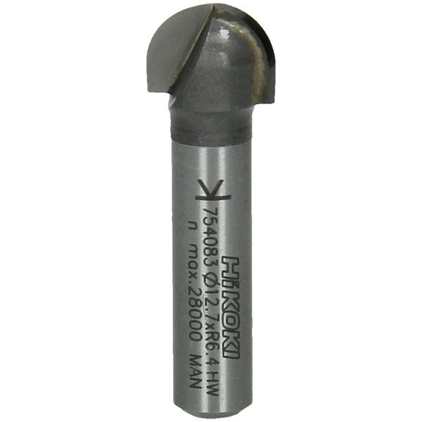 HiKOKI 8 mm U-Profil Fräser 12.7x41.5x6.3, runde Nuten, 754083