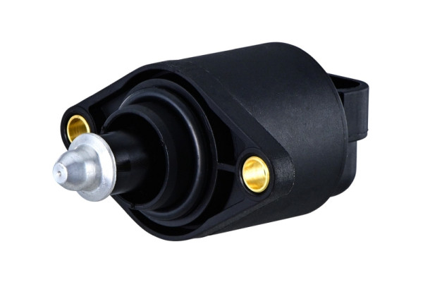 HELLA Leerlaufregelventil, Luftversorgung, 12V, 4-polig, geschraubt, elektrisch, Anzahl der Befestigungsbohrungen: 2, mit Dichtungen, 6NW 358 192-011