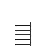 Deskin Steckregal STA 2000 PLUS, Anbauregal, H 1750 x B 1010 x T 635 mm, 274896