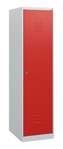 C+P Umkleidespind Classic PLUS, 1530x400x500mm, 7035/3020, Zylinderschloss, 0800005-12 S10003