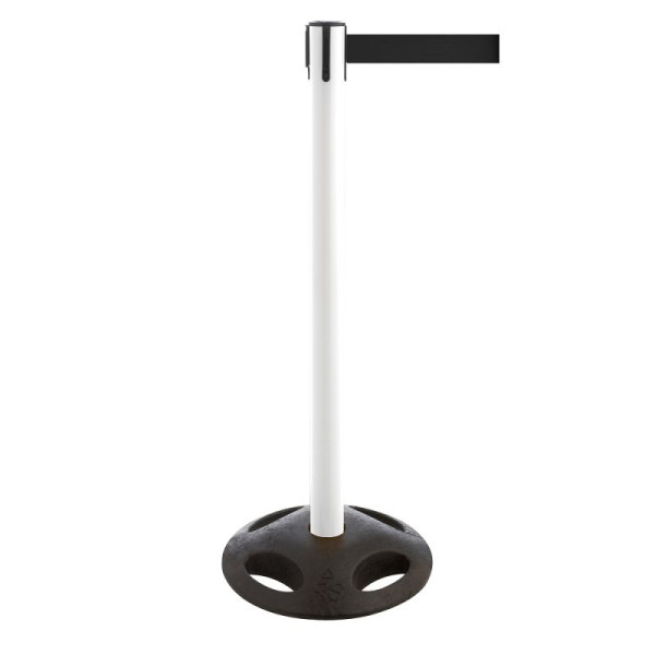 Stein HGS Personenleitsystem -P-Line Utility-, weiß, schwarz, mit Sicherheitsverschluss (selbstlösend), 12828m-0303