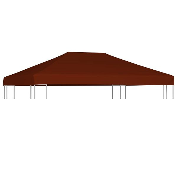 vidaXL Pavillondach 310 g / m² 3x4 m Terrakotta, 46626