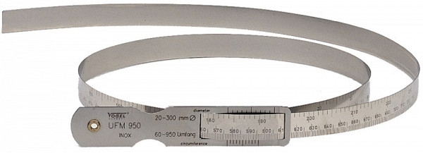 Vogel Germany Umfang-Bandmaß, Federbandstahl, EG I, 2190-3460 mm, 181813
