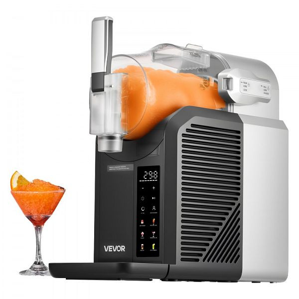 VEVOR Slush Maschine Mini 2L, Selbstreinigung, 6 Programme, für Milchshakes, Frappés & Gefrorene Cocktails, Ohne Eis, MNXRJ12LDGLE3AAQT001V2