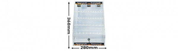 Karnasch Display leer für 44 Kernlochbohrer, 201344