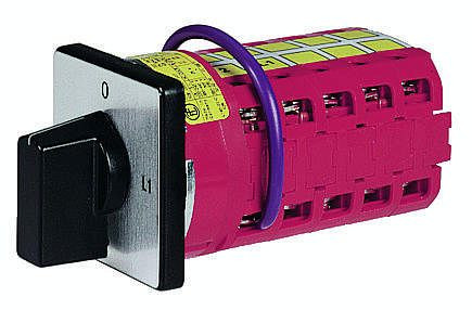 Elektra Tailfingen V3N MT3-F3-B-SI Amperemeter-Umschalter für Frontbefestigung, 146358