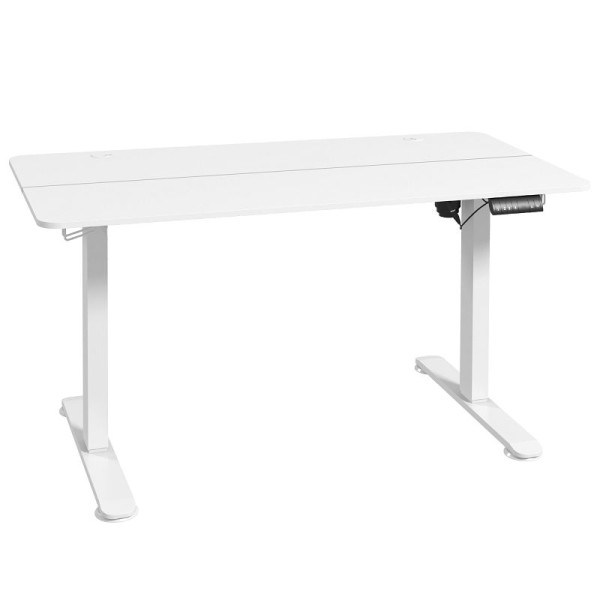 Vinsetto Stehpult höhenverstellbarer Computertisch Schreibtisch, 140 x 70 x 116 cm, Weiß, 838-431V90WT