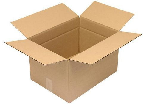 TransPak Wellpapp-Faltkarton 1-wellig, Innenmaß 400 x 300 x 250 mm, Qualität 1.30C, VE: 25 Stück, 299275