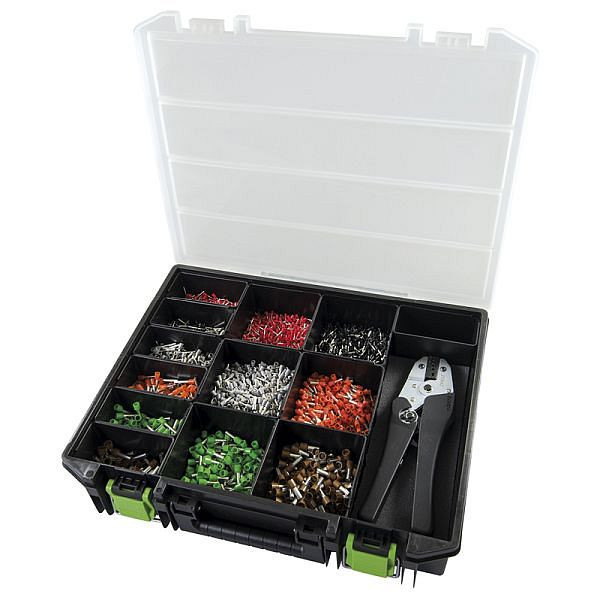 Haupa Kunststoffkoffer-Aderendhülsen Typ II, 270893, 4011923504328