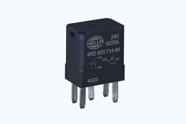 HELLA Relais, Arbeitsstrom, 24V, 5-polig, Wechsler, 4RD 933 714-661