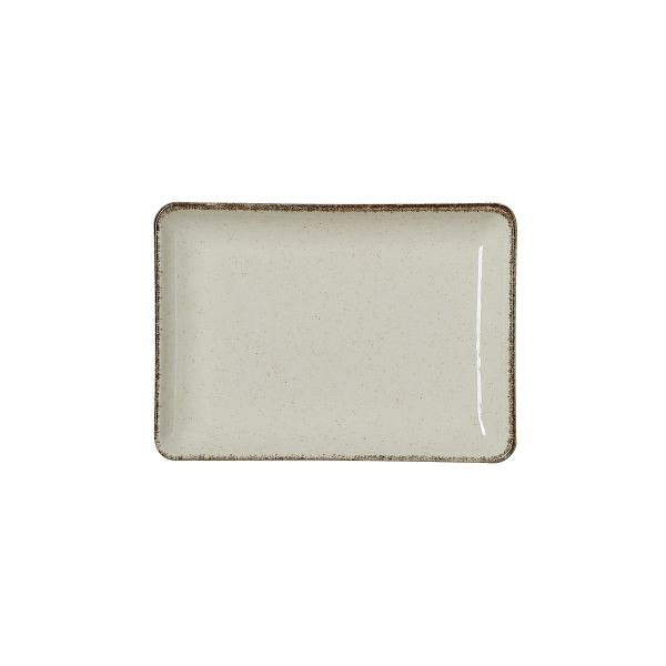 WAS Teller Smilla Sand, flache Ausführung, 18 x 13 cm, VE: 6 Stück, 4887218