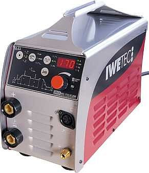 Iwetec Schweissgerät I-MAX WIG 170G DC EVO, SR 26G, 8 m mit Fernregler, 405041103