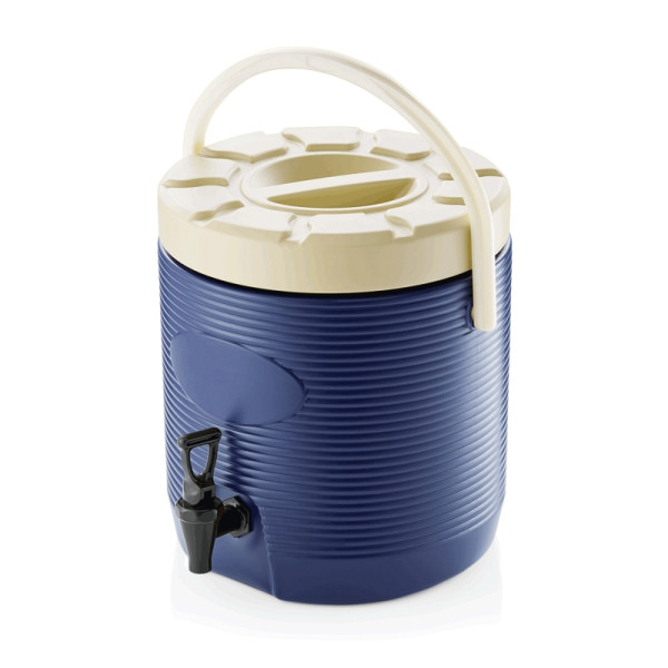 WAS Thermogetränkebehälter, 18 Liter, blau, Kunststoff, mit PU-Isolierung, 3752181