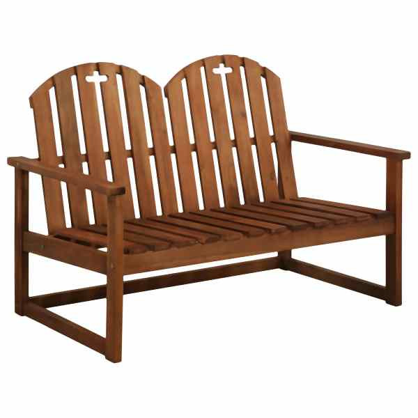 vidaXL Gartenbank 110 cm Massivholz Akazie, 44034, 8718475614234