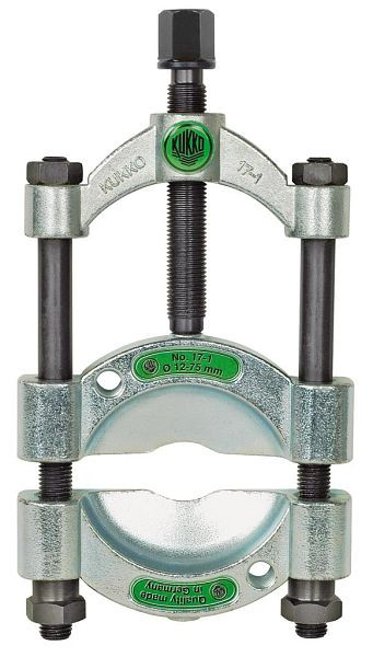 KUKKO Trennvorrichtung mit Schnellspanndruckspindel, Durchmesser der Welle: 12-75 mm, 17-1