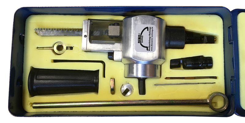 Nibbler Aufsatz Für Akkuschrauber – Doppelköpfig Zum Schneiden Von Blech, Bis 1,8 Mm Stahl