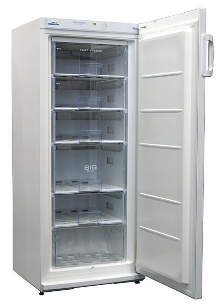 NordCap COOL-LINE-Tiefkühl-Lagerschrank F 22 GREEN LINE, mit 6 klarsicht TK-Auszügen, 4706220002