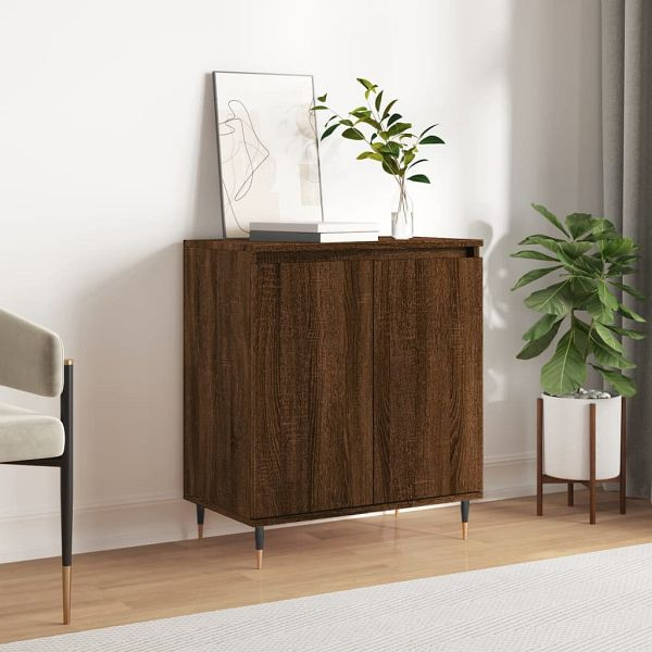 vidaXL Sideboard Braun Eichen-Optik 60x35x70 cm Holzwerkstoff, 827155