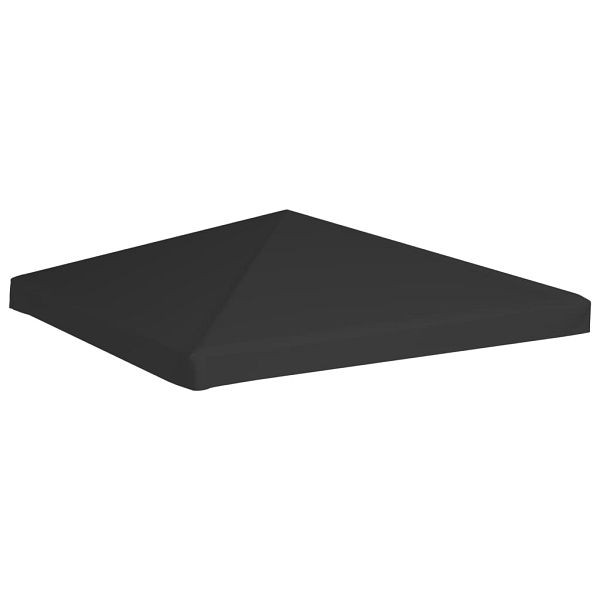 vidaXL Pavillondach 270 g/m² 3x3 m Schwarz, 312078, 8720286115893
