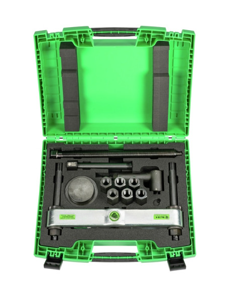 KUKKO Abziehvorrichtung für LKW-Achsen im Koffer, Maximal zulässige Belastung: 15 t, K-226-4/12