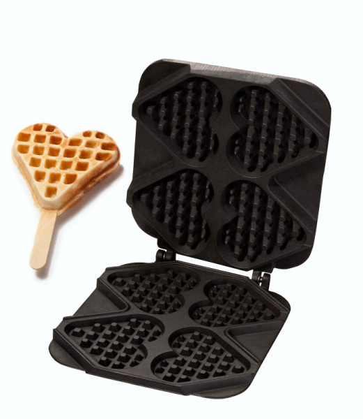 Neumärker Waffel-Herz am Stiel Wechselplatten für Thermocook®, 32-40744-01