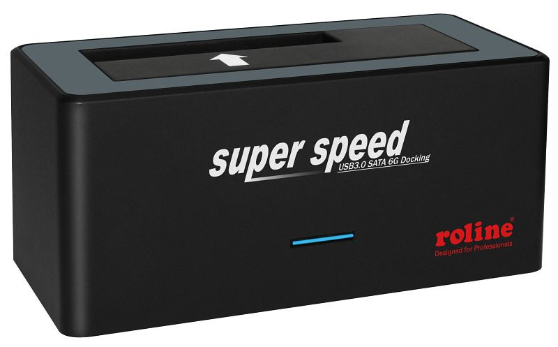ROLINE 2.5" / 3.5" SATA HDD/SSD Docking Station, USB 3.2 Gen 1, 16.01.4121