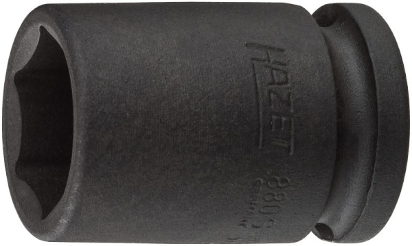 Hazet Schlag-, Maschinenschrauber Steckschlüsseleinsatz, Sechskant, Vierkant hohl 10 mm, Außen-Sechskant-Tractionsprofil, 15 mm, 880S-15